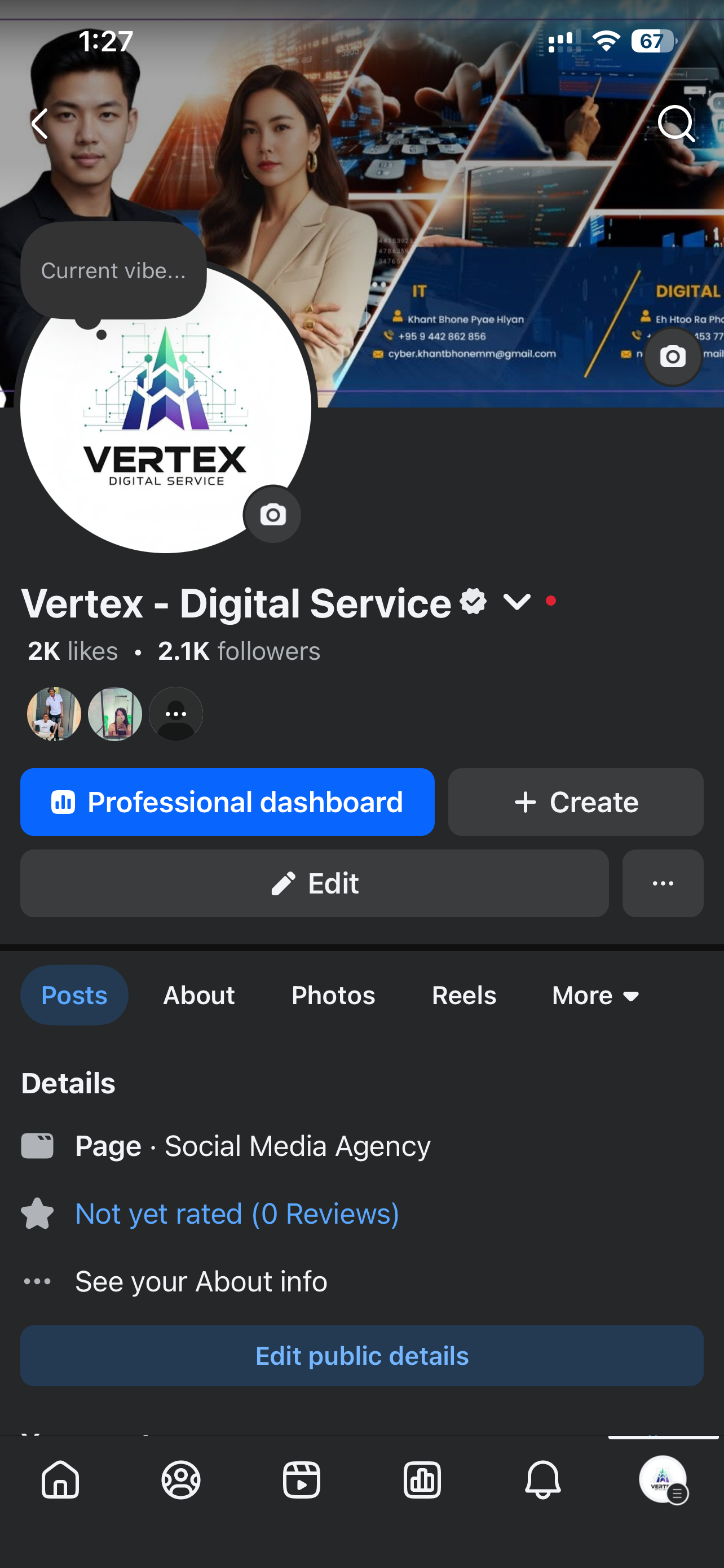 Page Bluemark Service